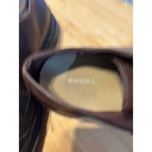 Sorel Mens Brown Leather Wingtip Brogue Lace Up Oxford Shoes Size 8.5  SKU83